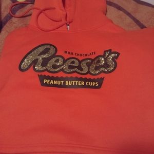 F21 Reese's sequin hoodie